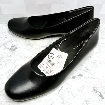 fuwaraku 베이직 펌프스 22.5cm 3E FR-1201 블랙