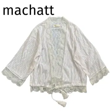 machatt 마차트 레이스 블라우스 가운 티셔츠