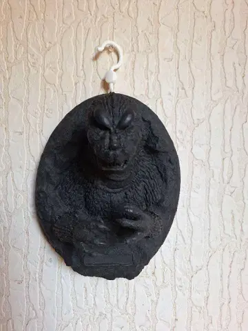 고질라 벽걸이 피규어 블랙