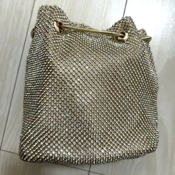 골드 비즈 복조리 파티 백