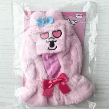 빤쮸토끼 봉제 인형 판초 하트