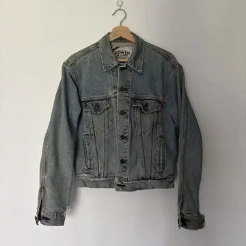 EDWIN US CLASSIC 데님 자켓 라이트 블루