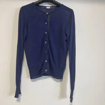 evam eva eleven 2nd 네이비 긴팔 가디건