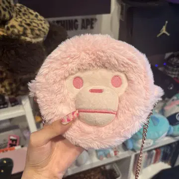 APE BABYMILO 숄더백 핑크
