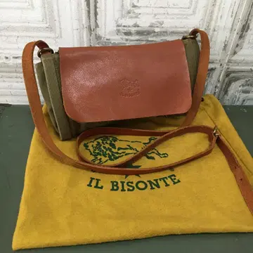 이탈리아제 IL BISONTE 일비종떼 백 USED 12135