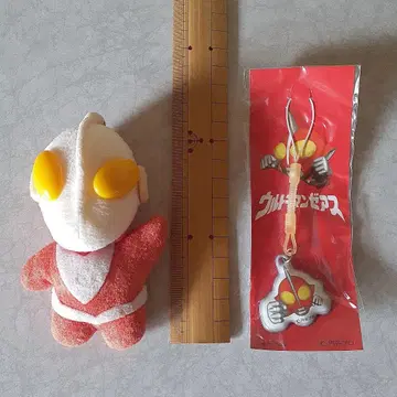 울트라맨 봉제 인형 스트랩 세트