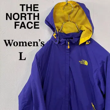 THE NORTH FACE 마운틴 후드티 여성용 L 보라색