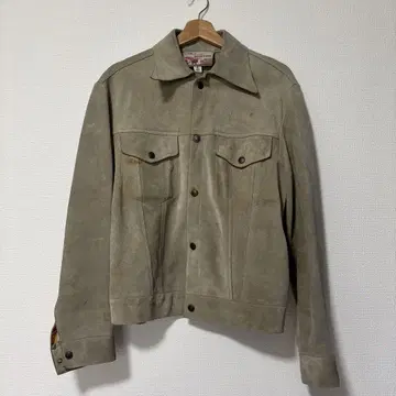 BLOCK BUSTER 70s 가죽 자켓 스웨이드