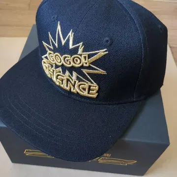 미사용 저글러 GO! GO! CHANCE 블랙 캡 모자