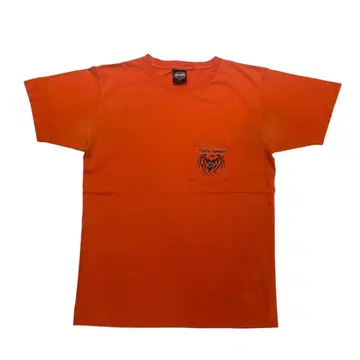 Harley Davidson 오렌지 티셔츠