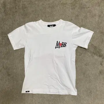 MOBB 화이트 티셔츠 S 사이즈