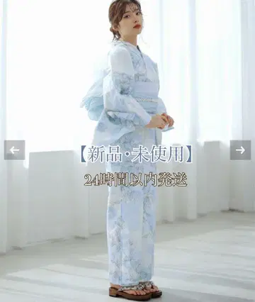 [새상품 미사용] 우키요노세이후시라베 Dita 유카타 여름 축제 불꽃놀이