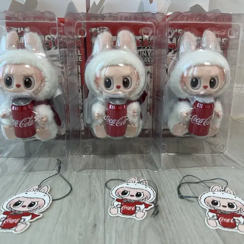 Pop Mart Labubu Coca-Cola Happiness Fairy Keyring (Unsealed