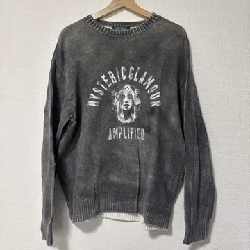HYSTERIC GLAMOUR 그레이 스웨터 M
