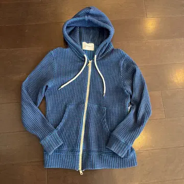 Sea Green 풀 집업 후드티 파랑