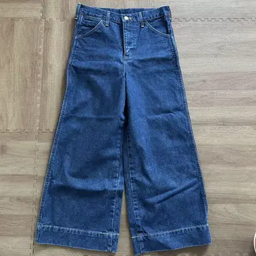 [새상품급] Wrangler WL1708 랭글러 데님 와이드 팬츠 플레어