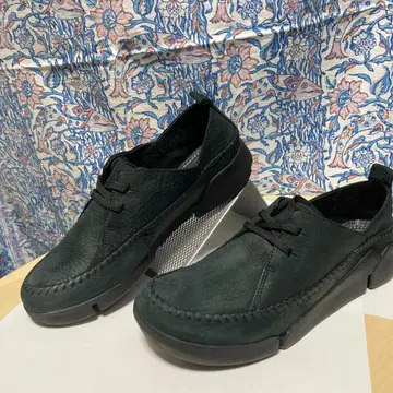 Clarks artisan TRIGENIC 스니커즈 콤비 가죽