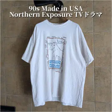 90년대 USA제 Northern Exposure 드라마 사슴 티셔츠