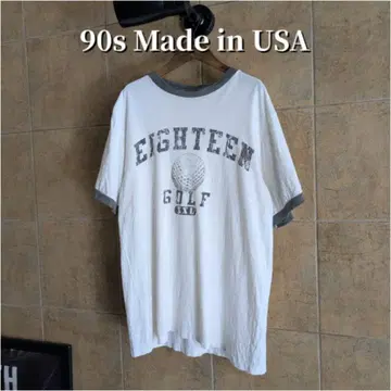 90년대 USA제 STARTER 링거 티셔츠 싱글 스티치
