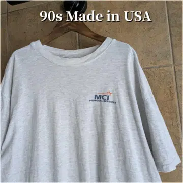 90년대 USA 제작 MCI 기업 티셔츠 싱글 스티치 XL