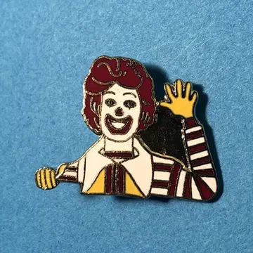 나 도날드 브로치 McDonald