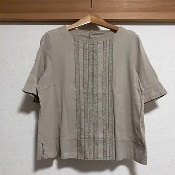 지아니로 주디체 밀라노 코튼 100 블라우스 브라운 베이지 36