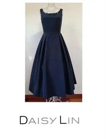 DAISYLIN 데이지 린 롱 원피스 네이비 38