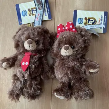 디즈니 봉제 인형 곰 2개 세트