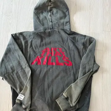 XL] GALLERY DEPT ATK DISTRESSED HOODIE | 후드티/후드집업 | 번개