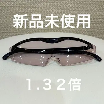 미사용 새상품 하즈키 루페 / 샘플 / 1.32배 / 짙은 보라색 프레임