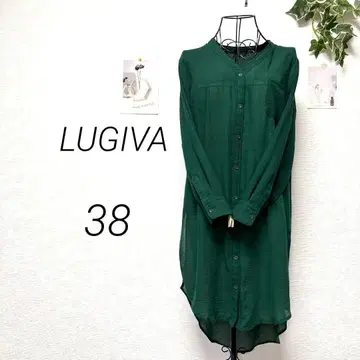 9242-1 루기바 LUGIVA 셔츠 원피스 사이즈 38 무지