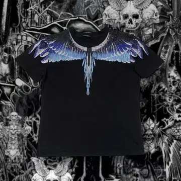 MARCELO BURLON M 이탈리아제 페어리 그런지 y2k 티셔츠