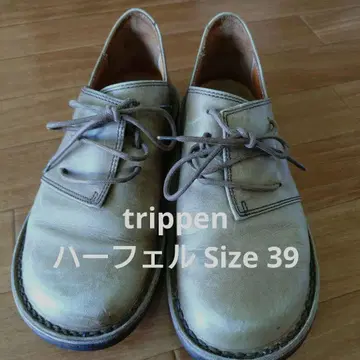 trippen 트리펜 하펠 레이스업 레이저 슈즈 가죽 신발