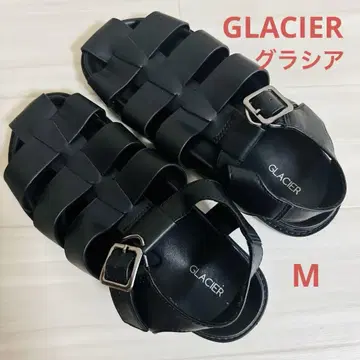 그라시아 GLACIER 블랙 구르카 샌들 스트랩 M 사이즈 23 23.5