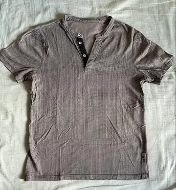 Armani Exchange 브라운 피케 셔츠
