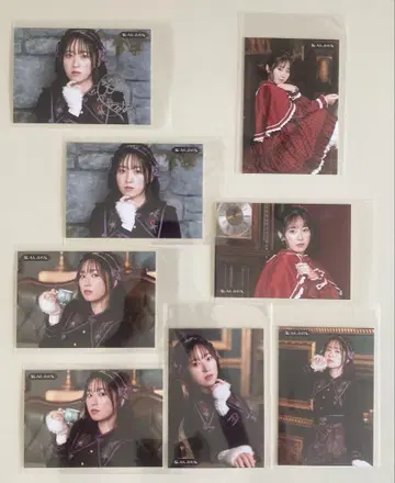 늑대와 4명의 빨간 망토 브로마이드 미카와 카즈키 사인 있음