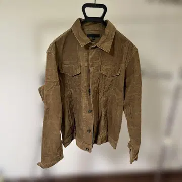 브라운 코듀로이 커버올 XL