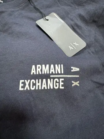 Armani Exchange 아르마니EX 네이비 티셔츠 M사이즈
