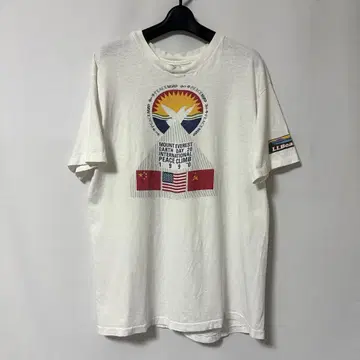 L.L.bean 어스 데이 1990 USA 90년대 Hanes 국기