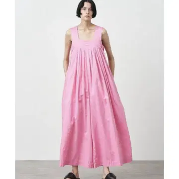 ATON/에이트 MICRO COTTON SATIN OVERALL 오버