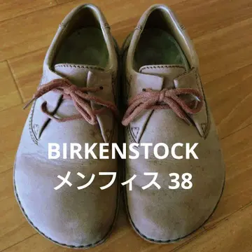 BIRKENSTOCK 빌켄 멤피스 가죽 신발 가죽 스웨이드 38