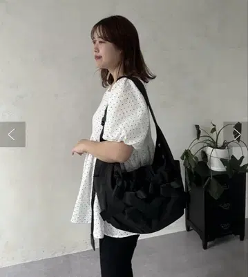 prose verse [ SAPON ] 발수 가공 리본 나일론 숄더백