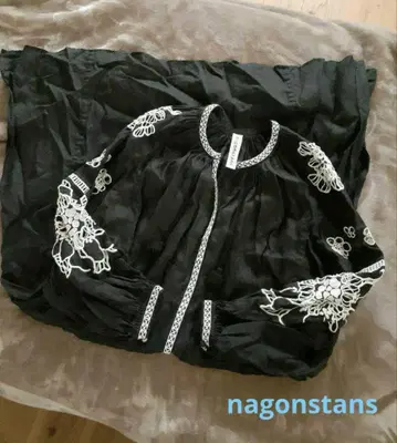 nagonstans 나곤스탠스 자수 린넨 원피스 38 사이즈