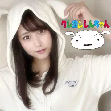 레어 짱구는 못말려 흰둥이 홈웨어 반팔 룸웨어 파자마 상하의 화이트