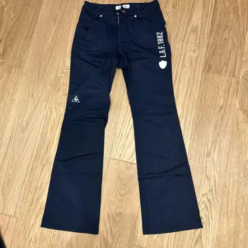 le coq sportif 골프 팬츠 사이즈 9 네이비