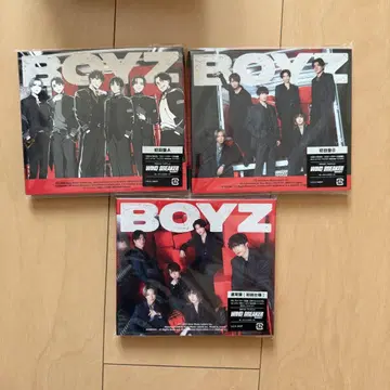 SixTONES BOYZ CD 3 형태 세트 초회반 A B+ 일반ver