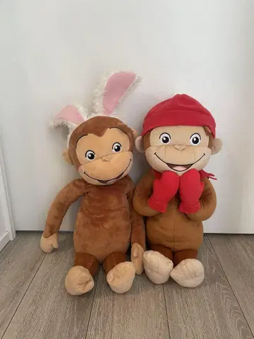 오자루의 조지 봉제 인형 2종 세트