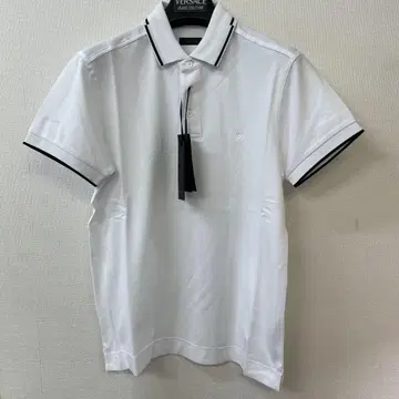 ZZZEGNA 제냐 남성용 피케 셔츠 새상품 화이트 S