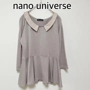 nano universe 나노 유니버스 긴팔 블라우스 그레이