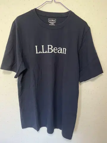 L.L.Bean 네이비 티셔츠 L 사이즈 로고 크루넥